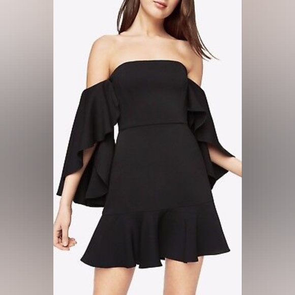 BCBG Simone off shoulder cocktail dress- new - Picture 1 of 6